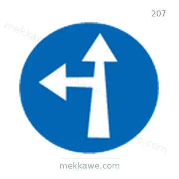 شاخصة المرور رقم 207