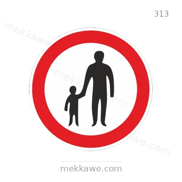 شاخصة المرور رقم 313